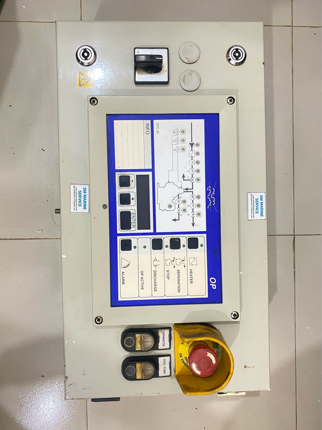 ALFA LAVAL EPC 50 CONTROL UNIT