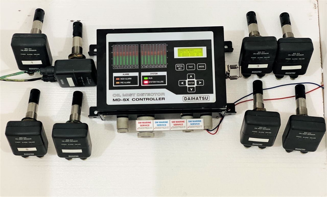 DAIHATSU MD-SX Controller Oil Mist Detector | Marine Engine Oil Mist Detection System | SM MARINE SERVICE™