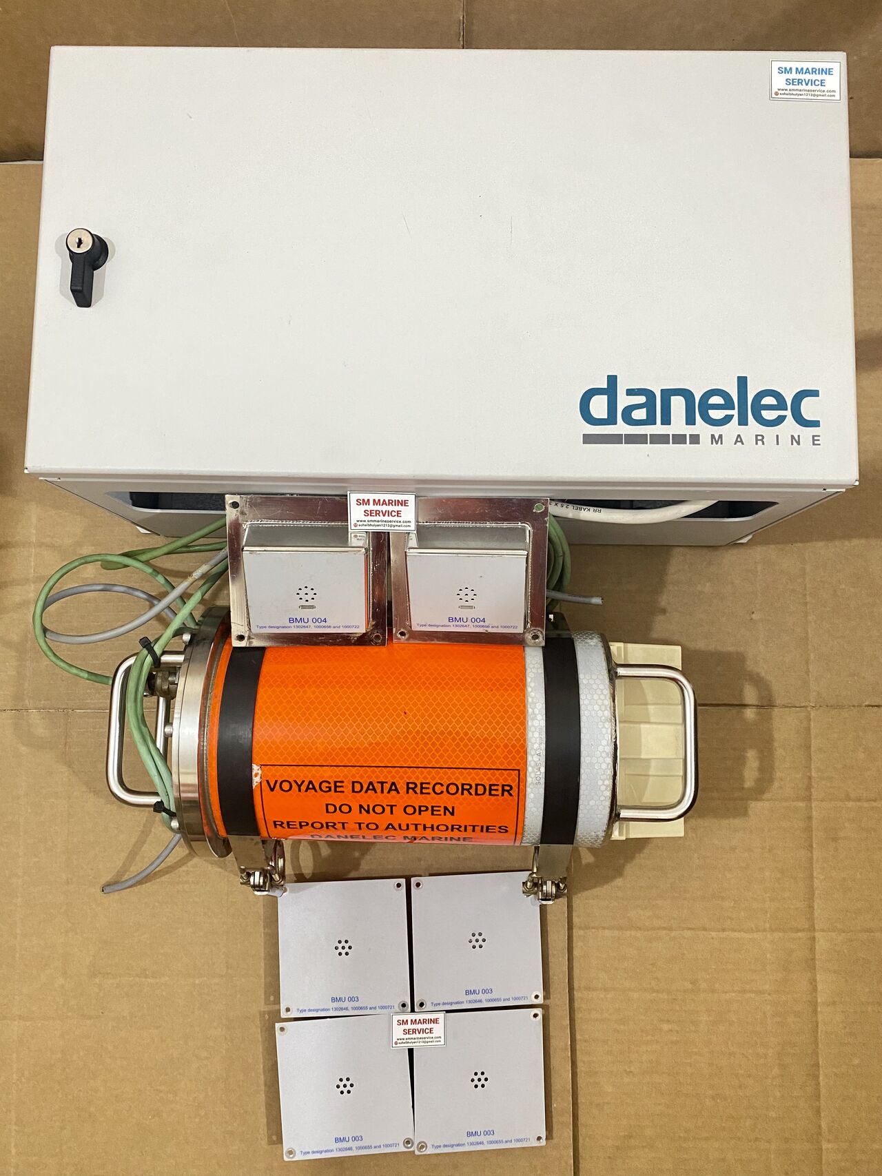 Danelec VDR / SVDR DM100 – Advanced Marine Voyage Data Recorder System