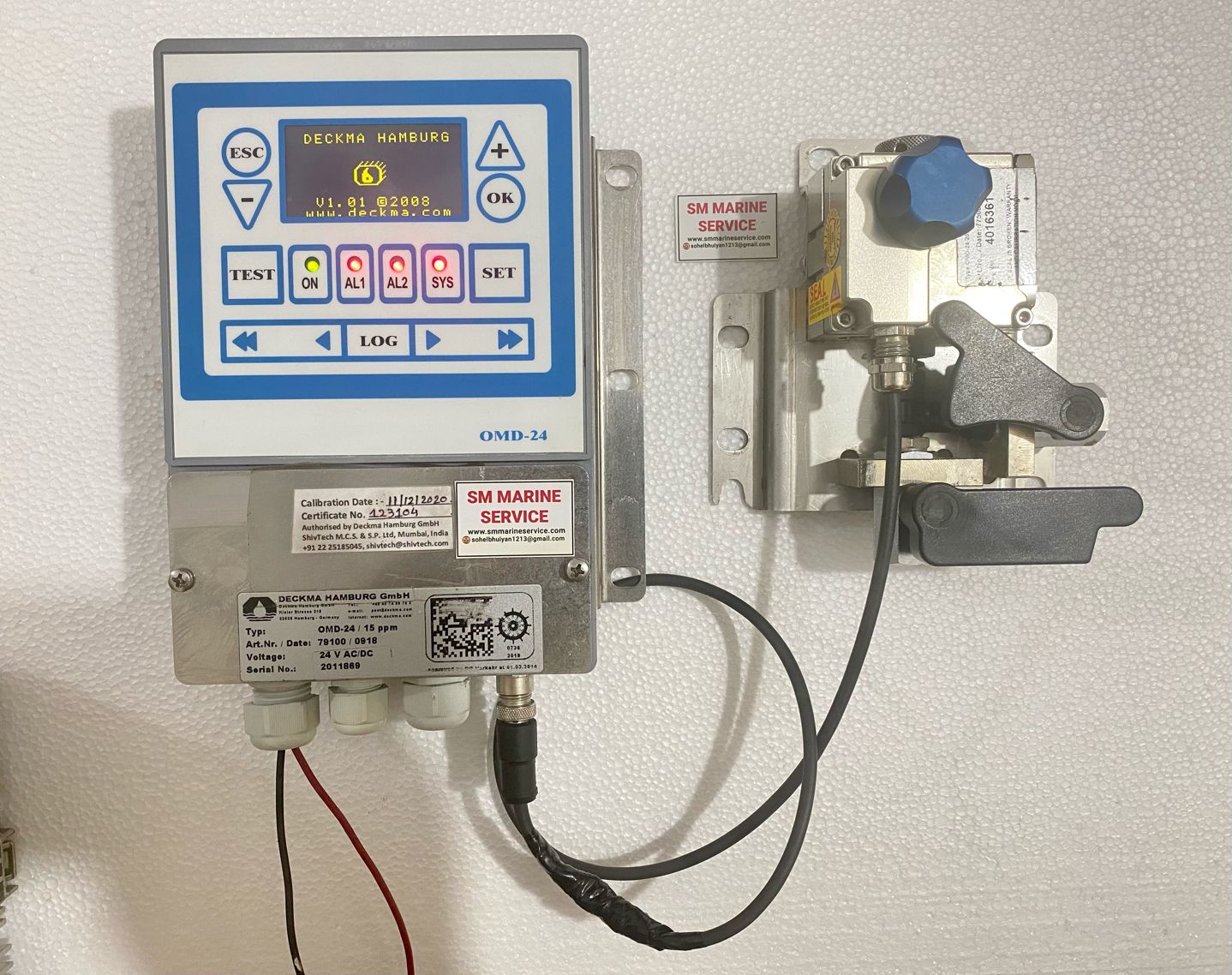DECKMA OMD-24 Oil Content Meter (15ppm Bilge Alarm) – Complete Technical Guide, Calibration, Maintenance & Troubleshooting