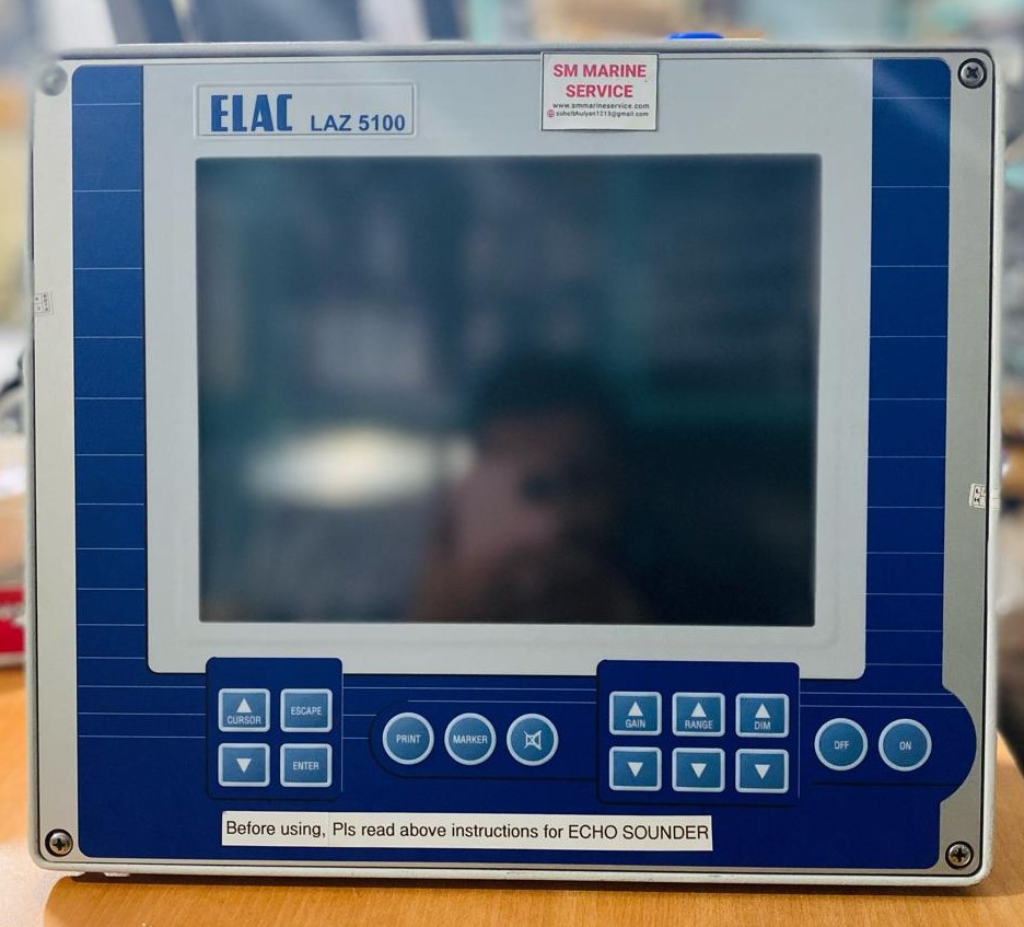 ELAC LAZ 5100 Navigation Echo Sounder – Reliable Marine Depth Monitoring System