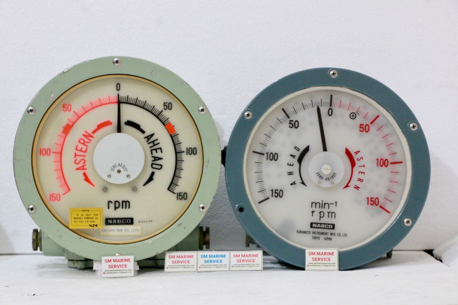 ELECTRONIC PROPELLER SHAFT REVOLUTION INDICATOR | Marine Shaft RPM Indicator System | Main Engine RPM Monitoring Instrument | SM MARINE SERVICE™