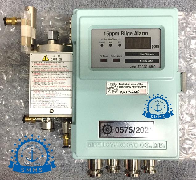 Fellow Kogyo FOCAS-1800 15ppm Bilge Alarm – Complete Technical Guide, Maintenance, Troubleshooting, Calibration & IMO Compliance