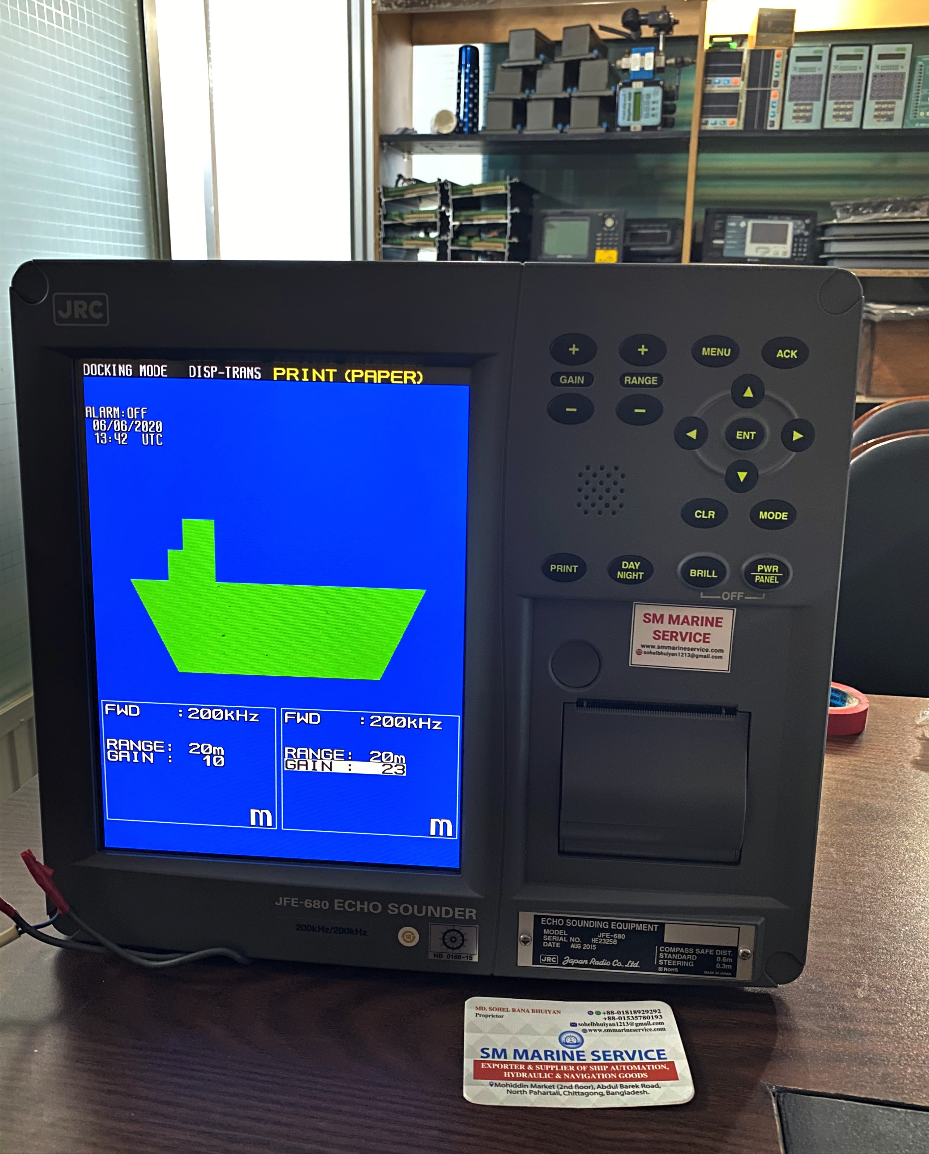 JRC JFE-680 Echo Sounder – Complete Technical Guide, Features, Applications, Maintenance & Troubleshooting