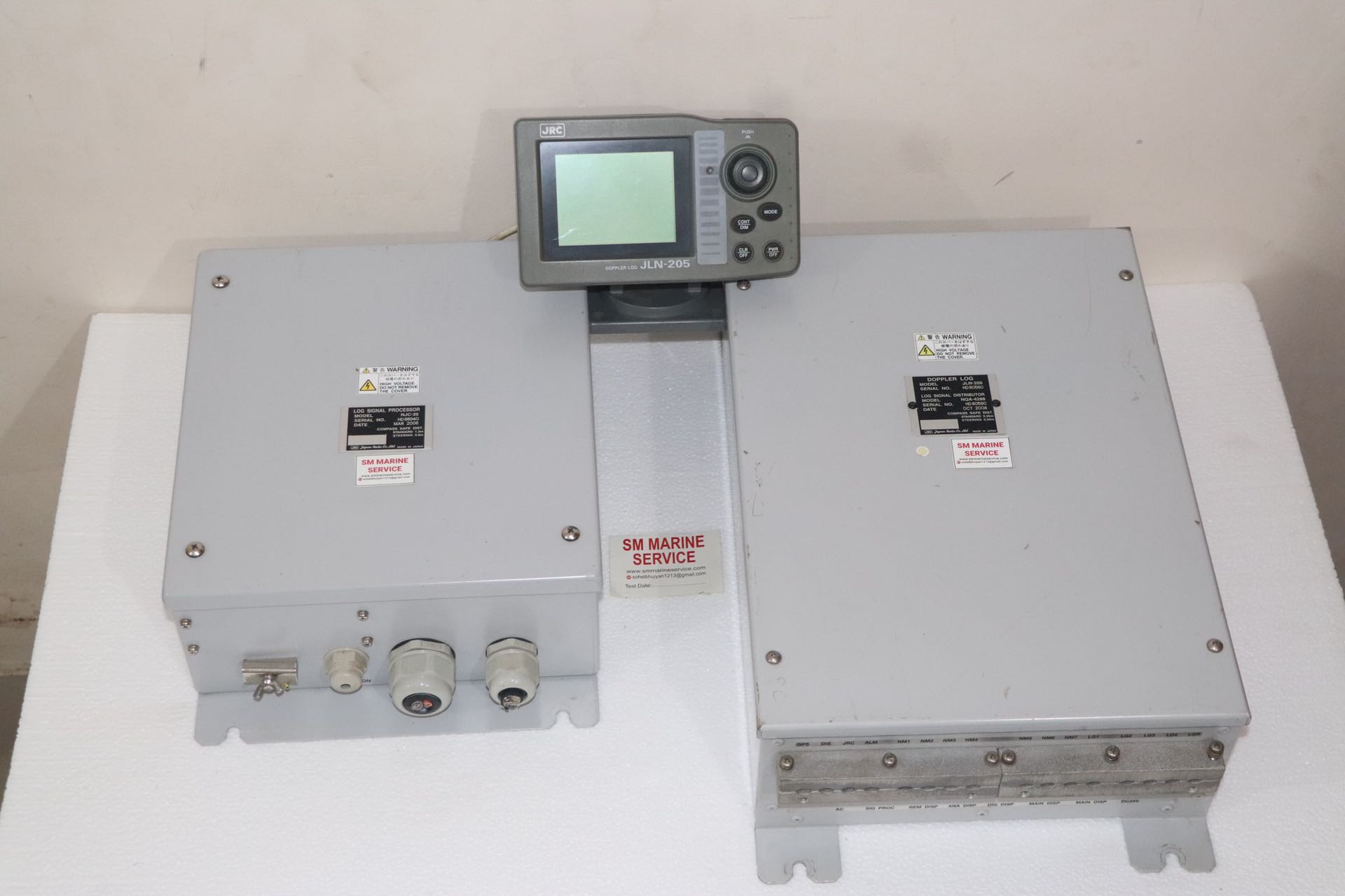 JRC JLN-205 Doppler Speed Log – Complete Technical Guide, Operation, Maintenance & Troubleshooting