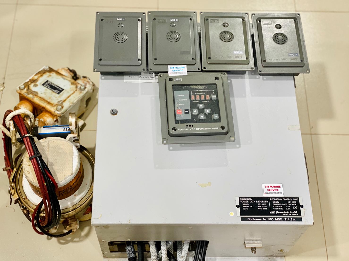 JRC JCY-1850 SVDR | Simplified Voyage Data Recorder | Marine Black Box System | SM MARINE SERVICE™