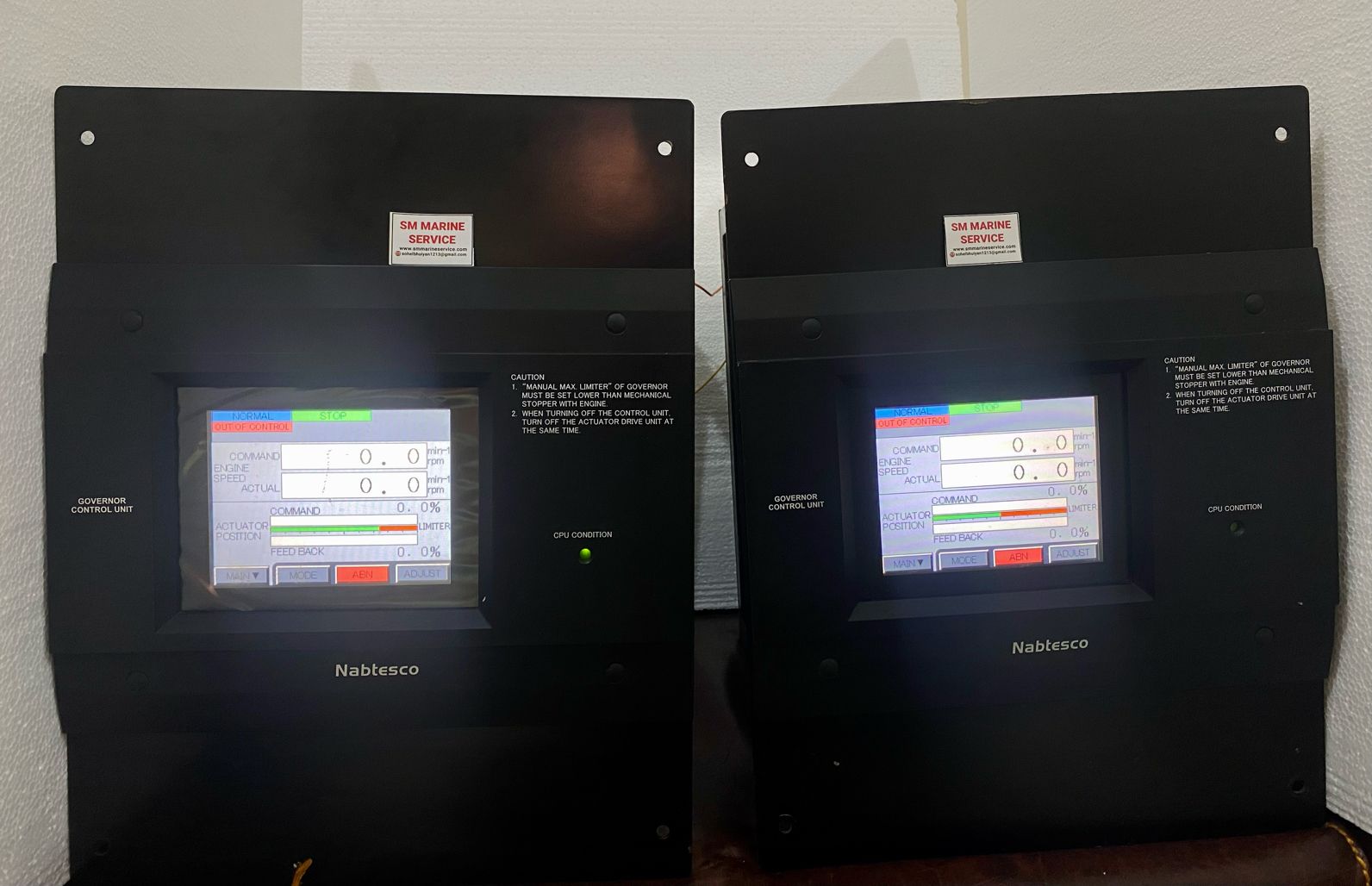 Nabtesco Governor Control Unit