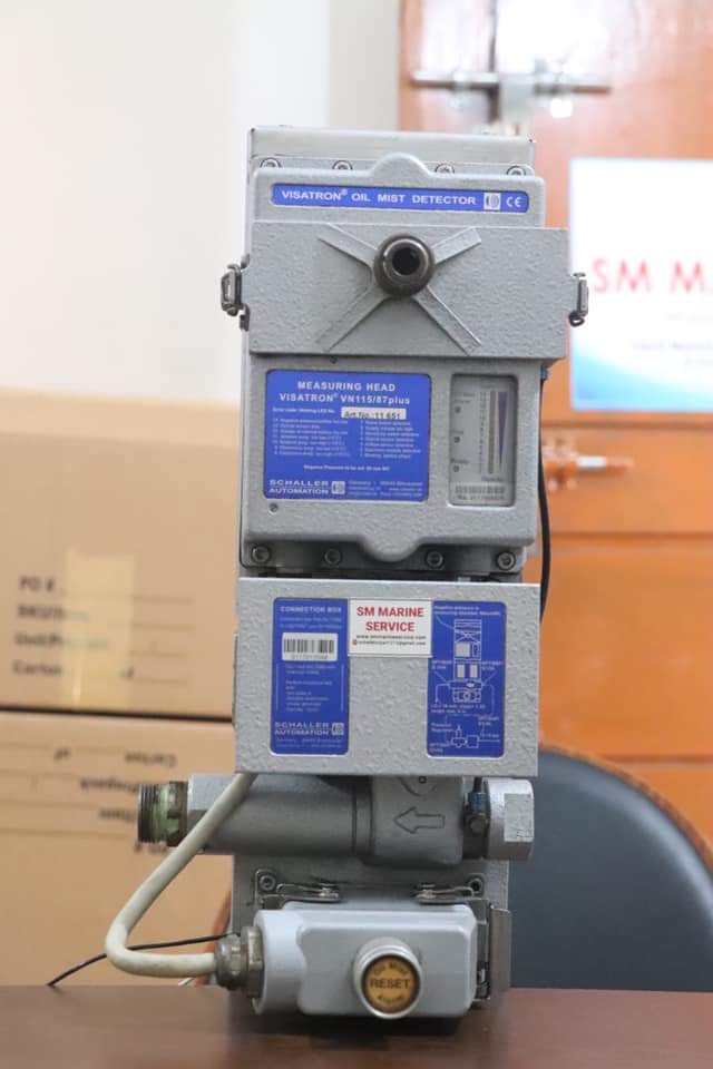 VISATRON VN115/87 PLUS OIL MIST DETECTOR | Marine Oil Mist Detection System | Crankcase Safety Monitoring Equipment | SM MARINE SERVICE™